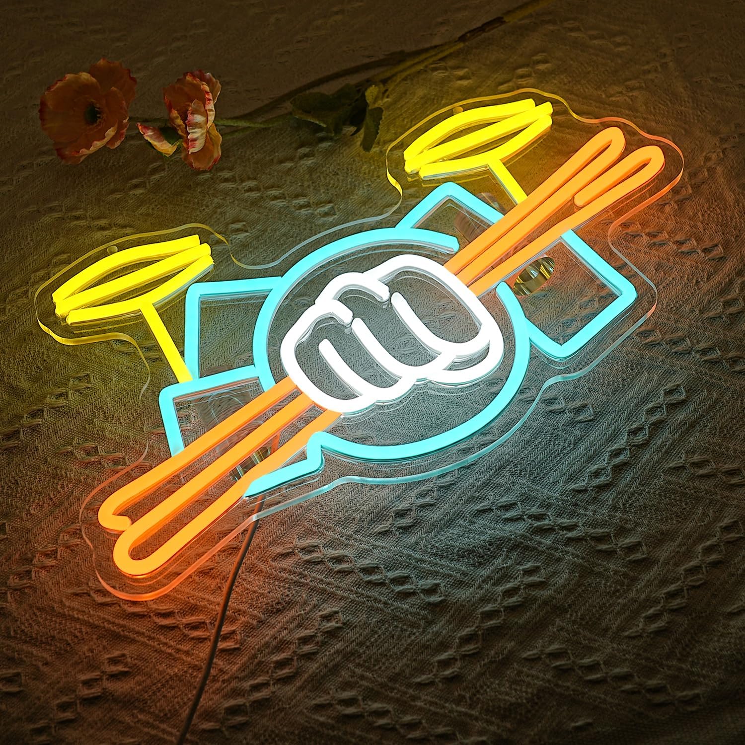 Neonowy Znak Zestawu Perkusyjn – Lighting Decoration Ideas recenzja i cena