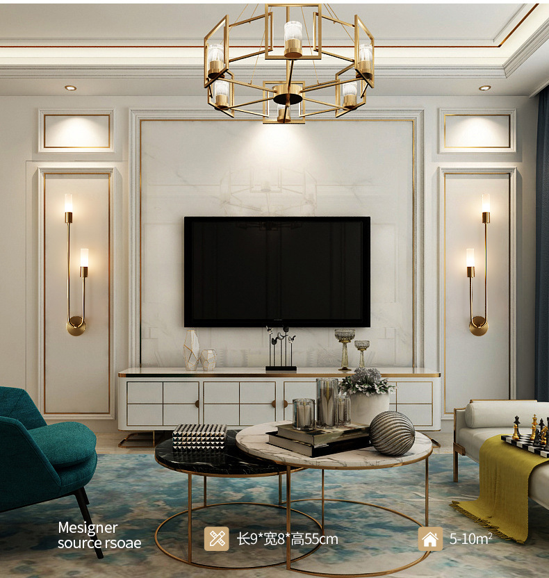 Retro Tło Salon Korytarz Sypia – Decor Lighting Lamps recenzja i cena