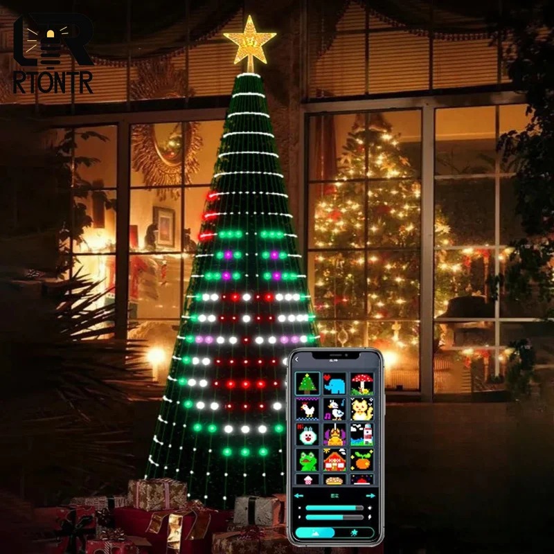 Inteligentna lampka RGB na czu – Lighting Christmas Decor recenzja i cena