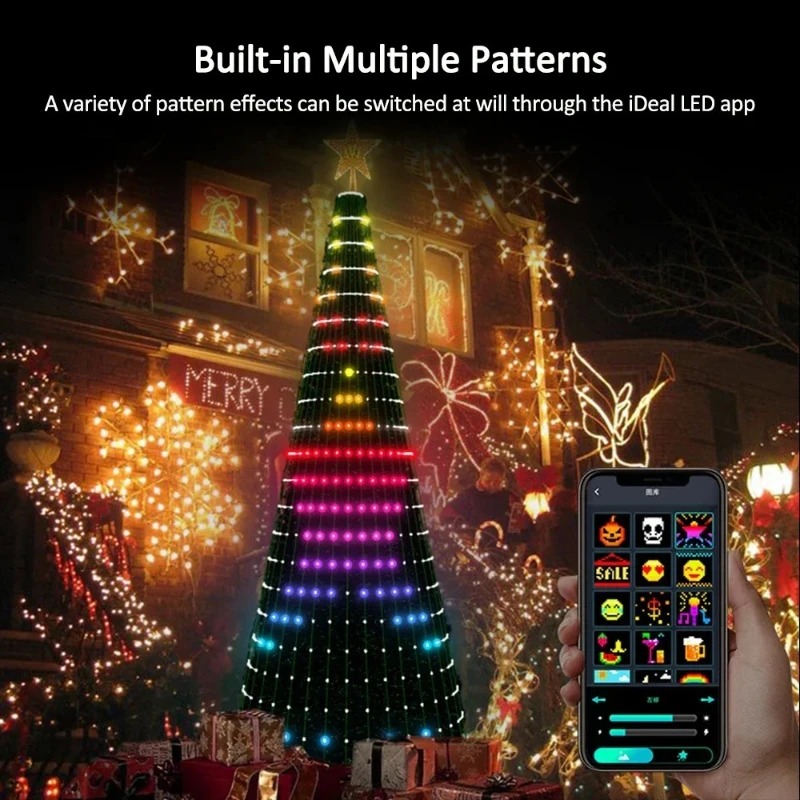 Inteligentna lampka RGB na czu – Lighting Christmas Decor recenzja i cena