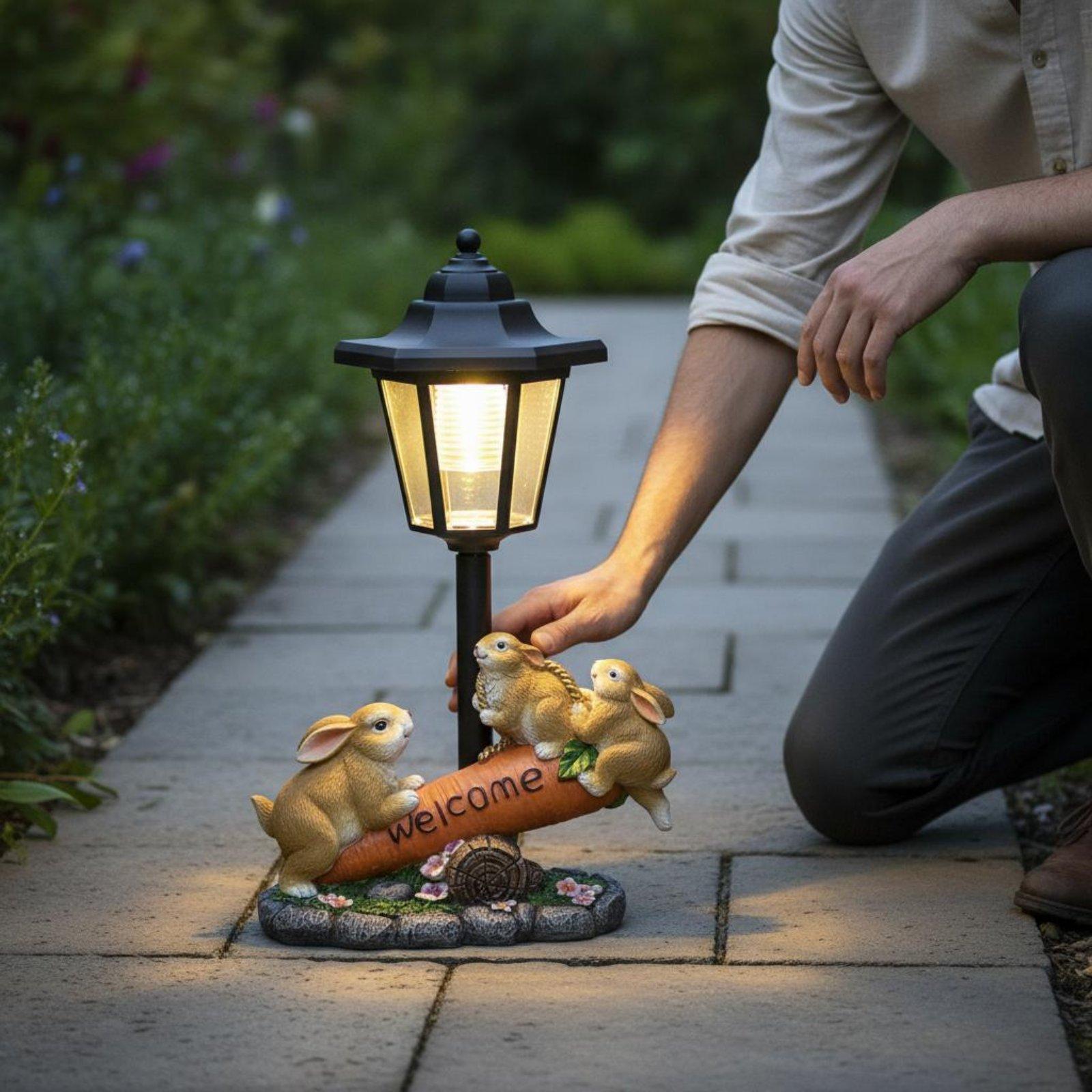 Solarna figurka królika – deko – Lighting Decoration Ideas recenzja i cena