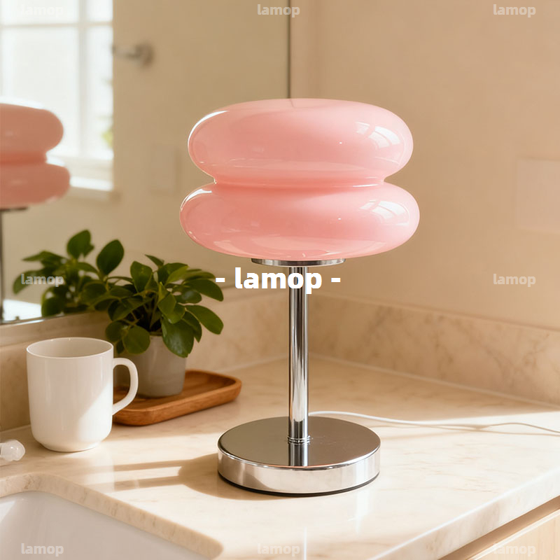 Kremowa retro lampka nocna w s – Lighting Decor Bedroom recenzja i cena