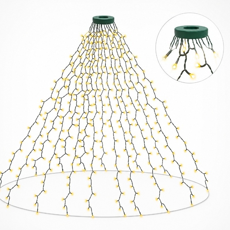 Wodoodporne lampki LED USB, 8  – Lighting Christmas Decor recenzja i cena